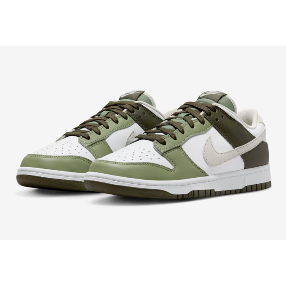 Nike Dunk Low "Oil Green" Men's Sneakers FN6882-100 Size US 9.5